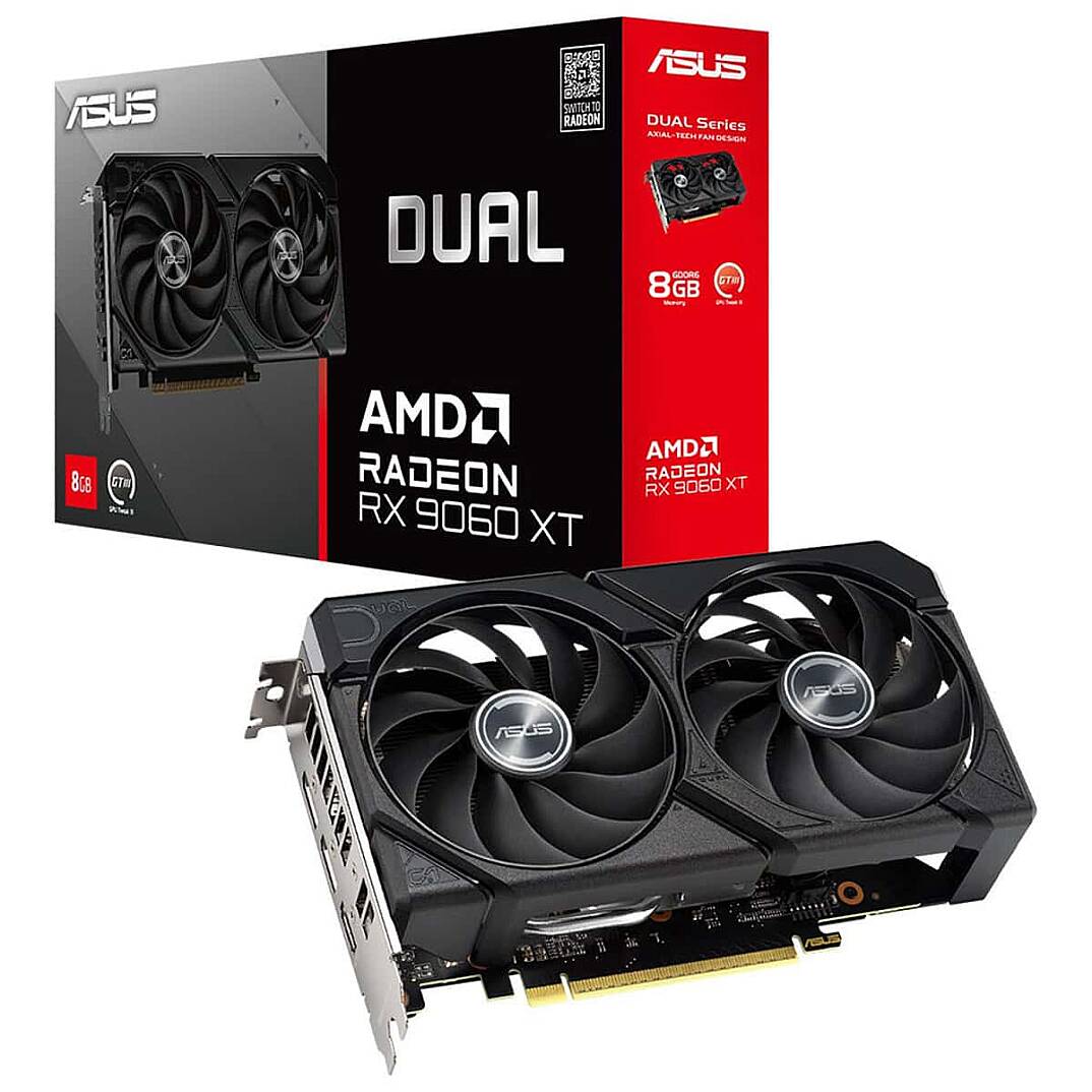 DUAL Radeon RX 9060 XT 8GB GDDR6 128 Bit Ekran Kartı - 1