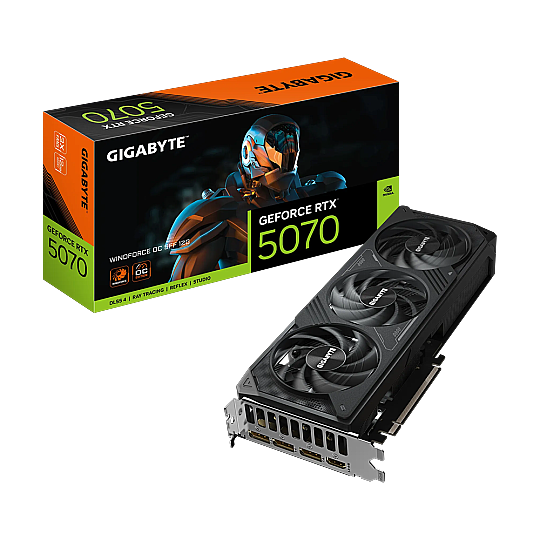 Gigabyte GeForce RTX 5070 WINDFORCE OC SFF 12G GDDR7 DLSS 4 192 Bit Ekran Kartı