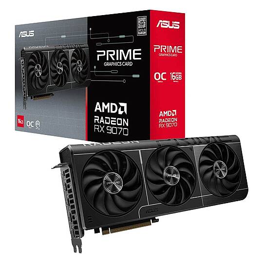 PRIME Radeon RX 9070 OC 16GB GDDR6 256 Bit Ekran Kartı
