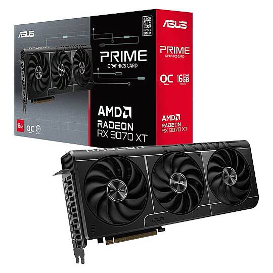 PRIME Radeon RX 9070 XT OC 16GB GDDR6 256 Bit Ekran Kartı