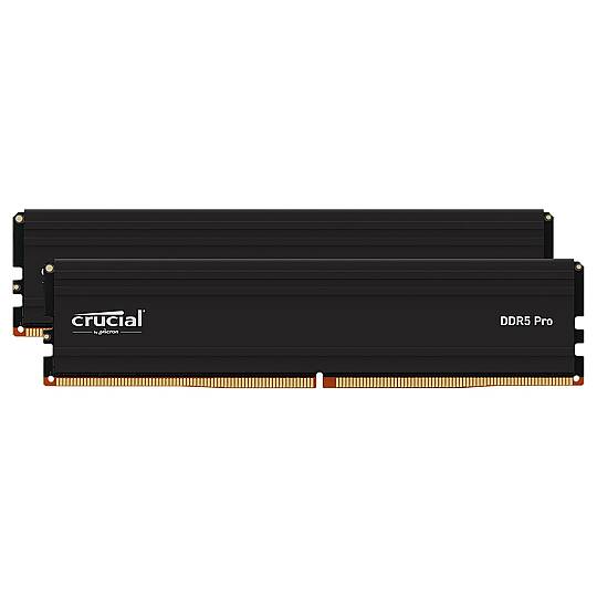 Crucial Pro 64GB (2x32GB) 5600MHz CL46 INTEL XMP 3.0 – AMD EXPO DDR5 Ram (CP2K32G56C46U5)