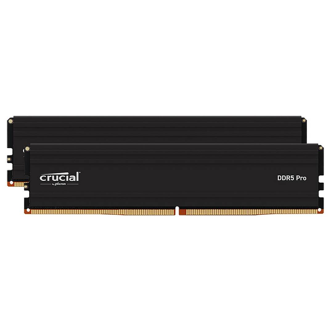 Crucial Pro 64GB (2x32GB) 5600MHz CL46 INTEL XMP 3.0 – AMD EXPO DDR5 Ram (CP2K32G56C46U5) - 1