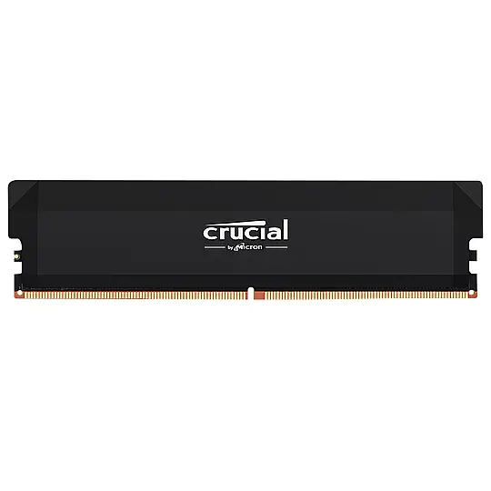 Crucial Pro Overclocking 16GB (1x16GB) 6400MHz CL38 INTEL XMP 3.0 – AMD EXPO DDR5 Ram (CP16G64C38U5B)