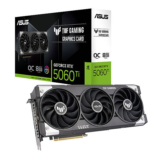 TUF Gaming GeForce RTX 5060 Ti OC 8GB GDDR7 128 Bit DLSS 4 Ekran Kartı