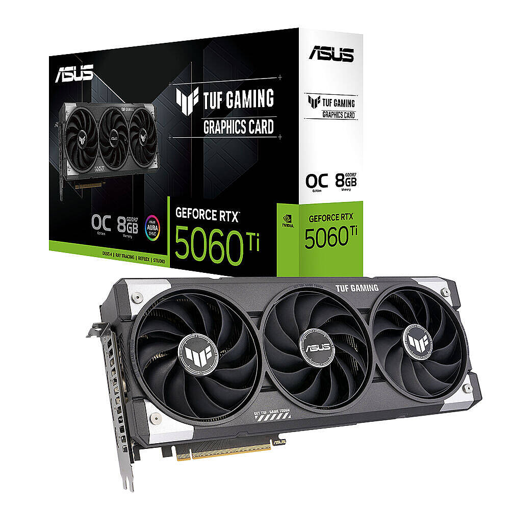 TUF Gaming GeForce RTX 5060 Ti OC 8GB GDDR7 128 Bit DLSS 4 Ekran Kartı - 1